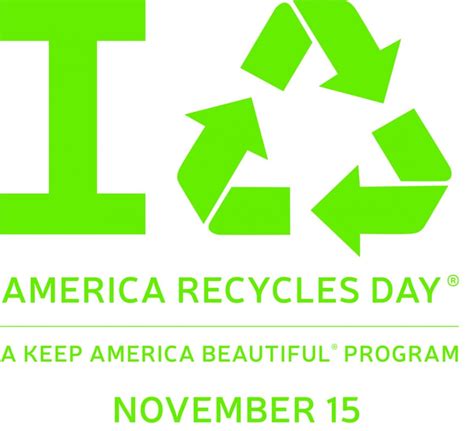 Keep America Beautiful Celebrates America Recycles Day