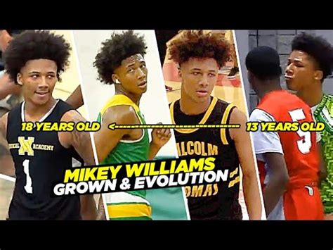 Mikey Williams AMAZING Evolution Through The Years!! From Viral 7th Grader To PRO Bound Guard ...