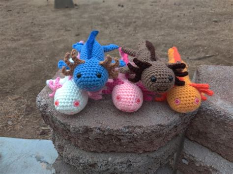 Minecraft Inspired Axolotls R Crochet