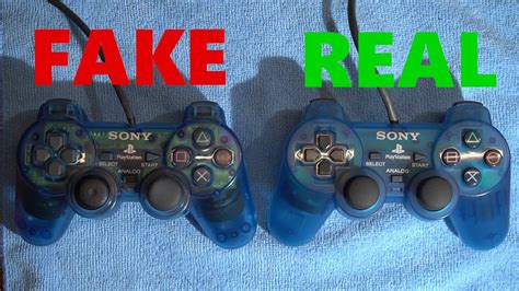 Original Dualshock Controller Real Vs Fake How To Tell Difference Youtube