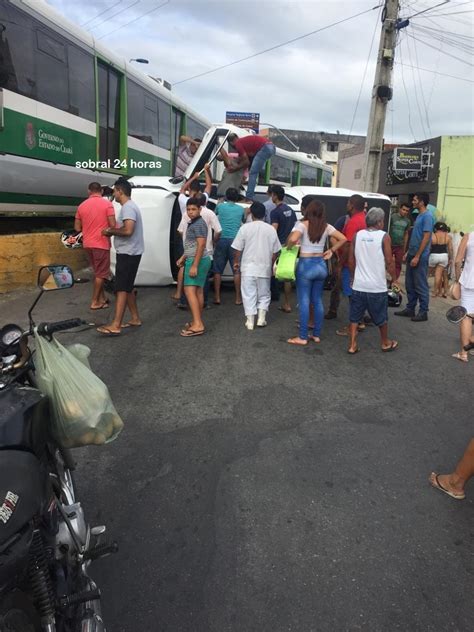 SOBRAL GRAVE ACIDENTE ENVOLVENDO O VLT É REGISTRADO NO BAIRRO CAMPO