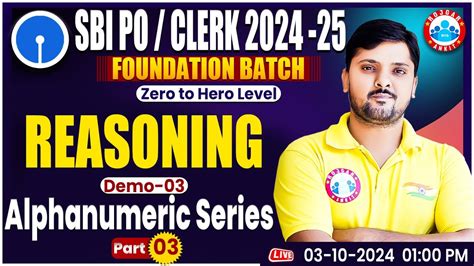 Sbi Po Clerk Sbi Foundation Batch Sbi Reasoning