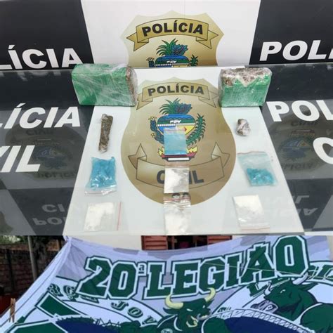 PC Prende Integrante De Torcida Organizada Drogas Para Venda