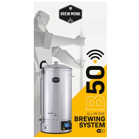 Brew Monk B50 Wi Fi Brewing System Brouwland