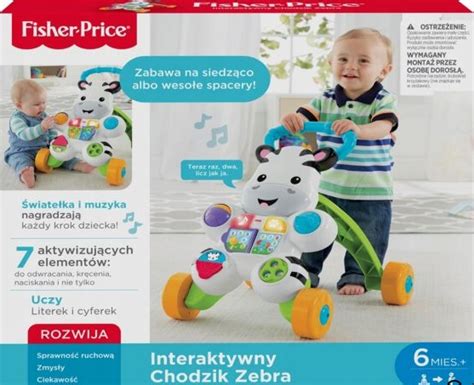 Fisher Price Interaktywny Chodzik Dla Niemowlaka Allegro Pl