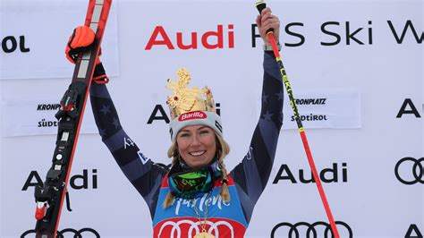 Mikaela Shiffrin Makes History Breaks Lindsey Vonns Record For Skiing