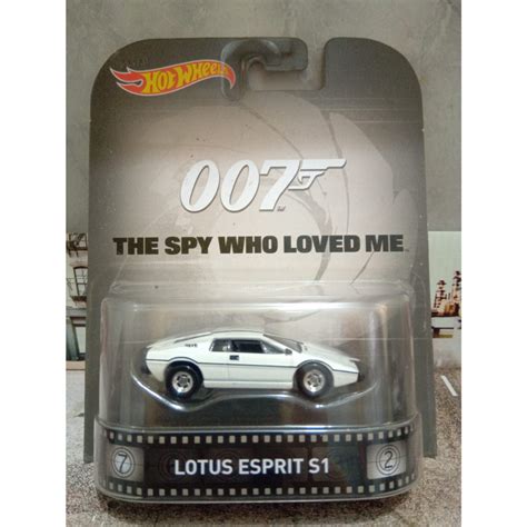 Hot wheels Lotus Esprit S1 James Bond 007 retrô Shopee Brasil