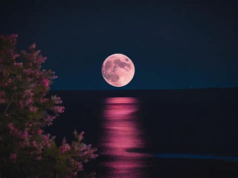 The Spiritual Meaning of April's Pink Moon (Full Moon)