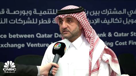 الرئيس التنفيذي لبورصة قطر بالوكالة لـ Cnbc عربية الصندوق التمويلي