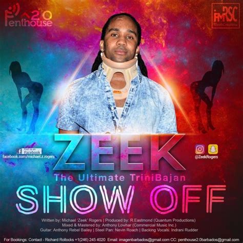 Stream Zeek Show Off By Penthouse Listen Online For Free On