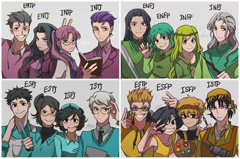 Mbti Fanart By Fatima Fa0al10 The User Account Seems To Have Been