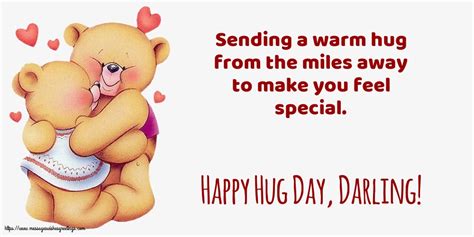 Greetings Cards For Hug Day Happy Hug Day Darling