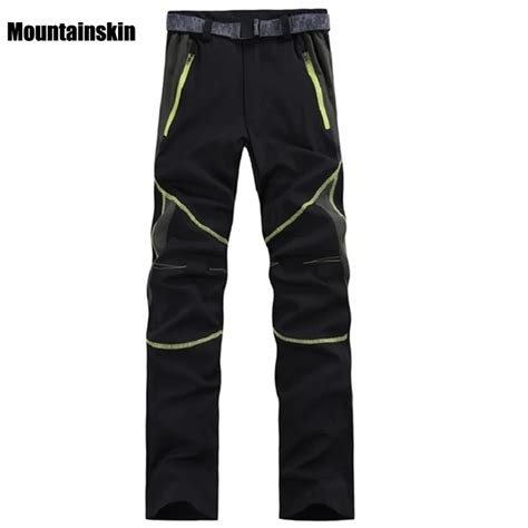 Mountainskin Mens Summer Quick Dry Hiking Thin Pants Outdoor Sports