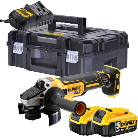 DEWALT SZLIFIERKA BEZSZCZOTKOWA DCG405P2 18V 5 0Ah DCG405P2 Cena