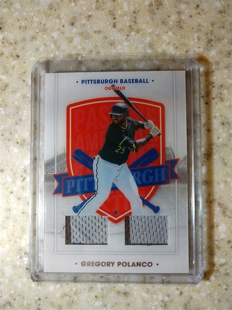 Panini Chronicles America S Pastime Dual Swatch Gregory Polanco