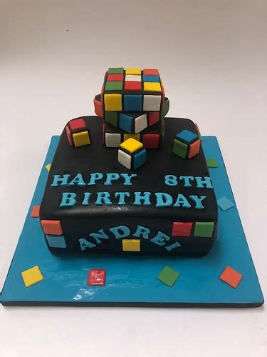 Rubriks Cube Cake Beautiful Birthday Cakes