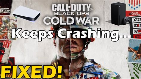 Black Ops Cold War Keeps CRASHING PS5 Xbox Series X FIXED