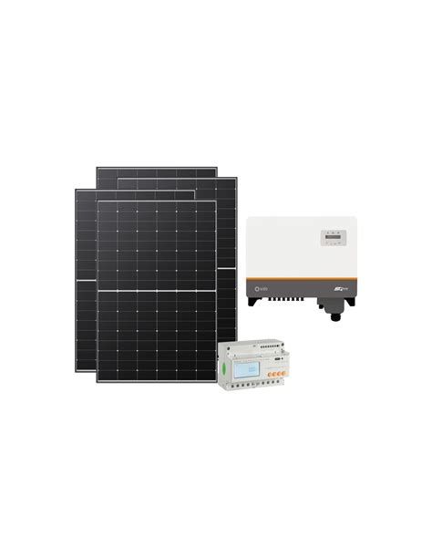 Kit Fotovoltaico Trifase 40420W Inverter Solis 40kW Con Funzione Zero