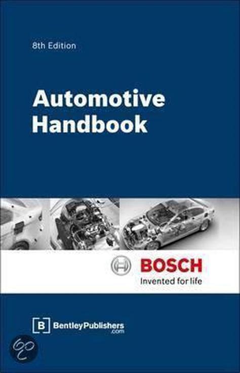 Bosch Automotive Handbook 9780837616865 Robert Bosch Gmbh Boeken