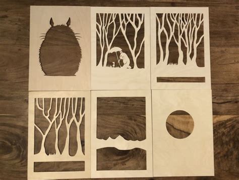 Totoro Par Matindetempete Paper Cut Art Templates Paper Cut Art