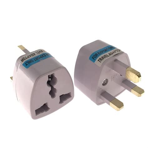 HongKong Travel Adapter US AU EU To UK Plug Travel Wall AC Power