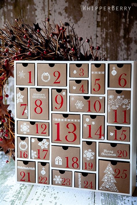 28 Profoundly Diy Christmas Advent Calendars