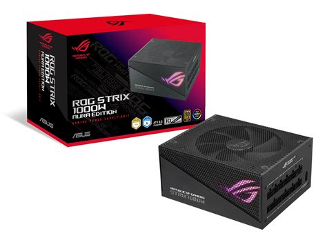 ASUS ROG STRIX 1000W Gold Aura Edition RGB PSU ASUS