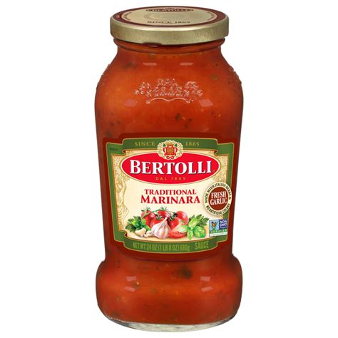 Save On Bertolli Traditional Marinara Pasta Sauce Order Online Delivery