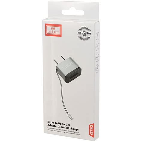 خرید تبدیل Earldom ET OT62 OTG MicroUSB To Type C تکنوسان