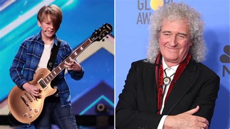 Sir Brian May Blown Away By Schoolboys Guitar Skills After He Smashes