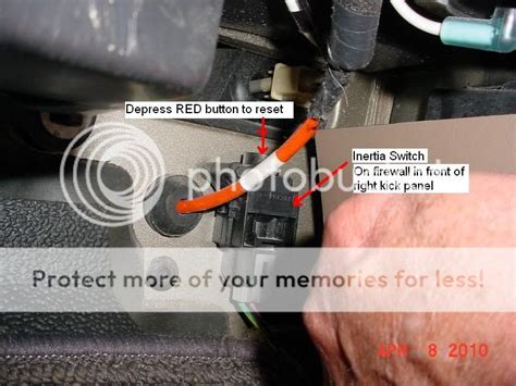 Ford Inertia Switch Location