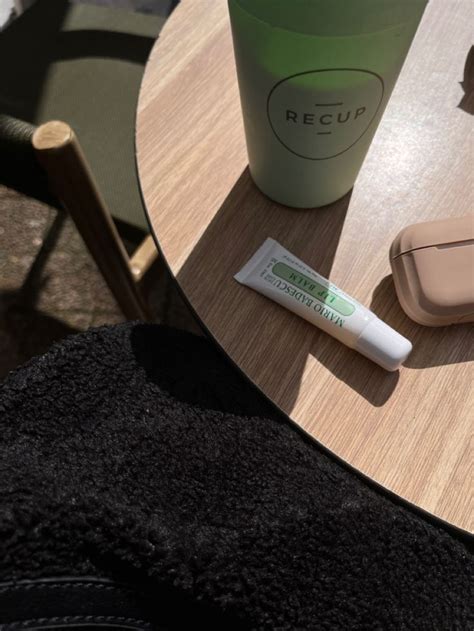 Lipbalm Coffee Aesthetic Instagram Mario Badescu Lip Balm Lips