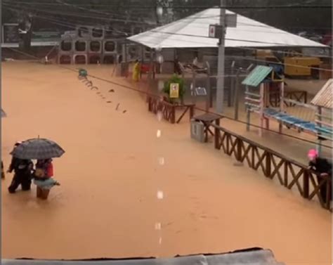 Sirene de emergência é acionada na Vila Sahy em São Sebastião SP