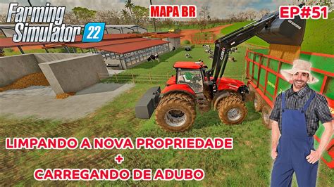 Farming Simulator Mapa Br Fazenda Japur Limpando A Propriedade