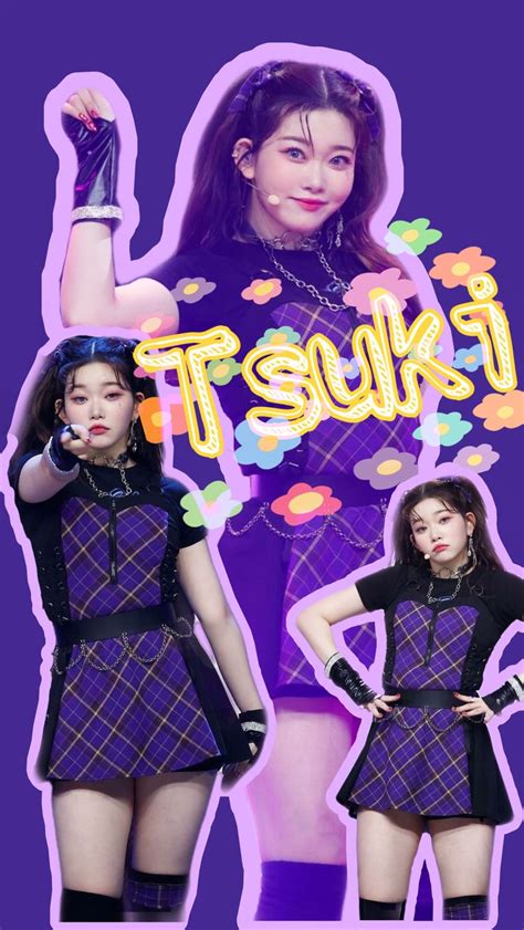 Tsuki Wallpaper In 2022 Kpop Girls Kpop Girl Groups Billie