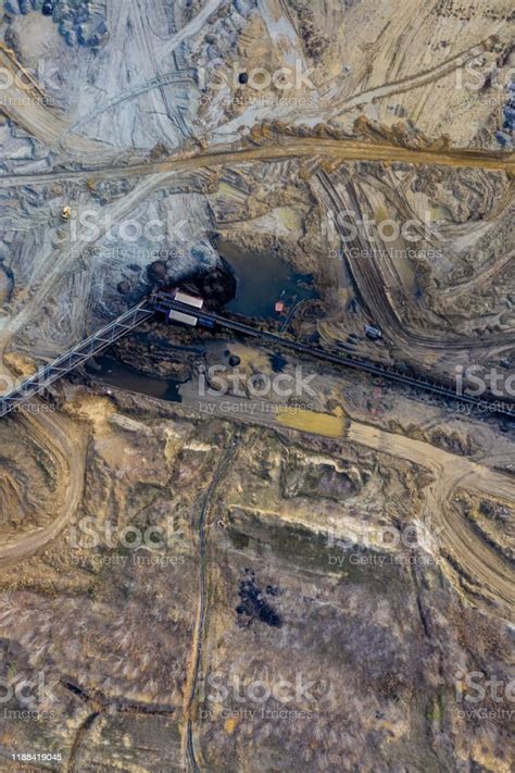 Coal Mining From Above Stock Photo Download Image Now Above Aerial