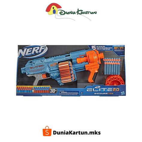 Jual NERF ELITE 2.0 SHOCKWAVE RD-15 ORIGINAL | Shopee Indonesia