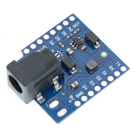 Dc Power Shield For Wemos D1 Mini