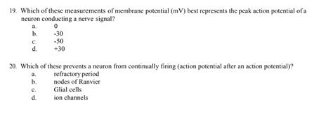 Answered 19 Which Of These Measurements Of Bartleby