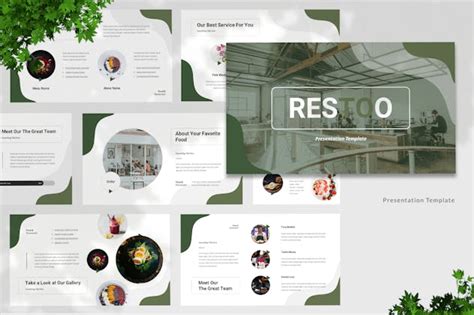 Restoo - Food & Restaurant Presentation Template - Design Template Place