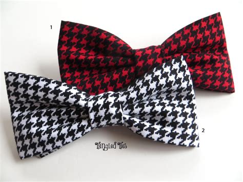 Houndstooth Bow Tie Unique Bow Tie For Girls And Guys In Any