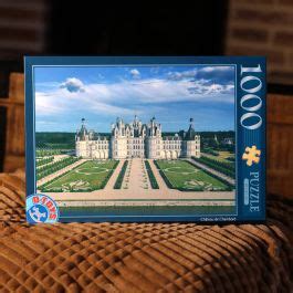 Puzzle adulte original château 1000 pièces Chambord la boutique