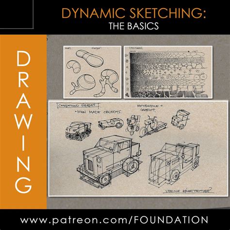 Foundation Patreon Dynamic Sketching Basics