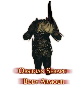 Obsidian Seraph Body Armour Poedb Path Of Exile Wiki