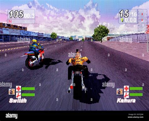 Road Rash Jailbreak Sony Playstation Ps Psx Editorial Use Only