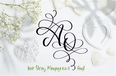 61+ Best Monogram Fonts For Cricut