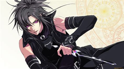 Anime Male Ninja With Black Hair