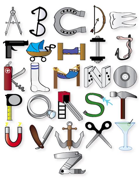 Object Alphabet By Funkymonkey1961 On