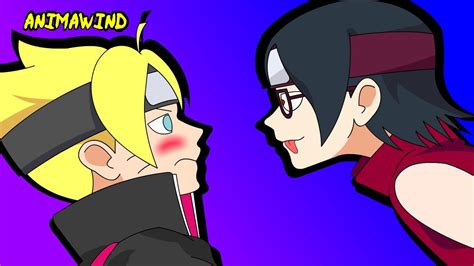 Boruto Vs Sarada Naruto Parody Youtube