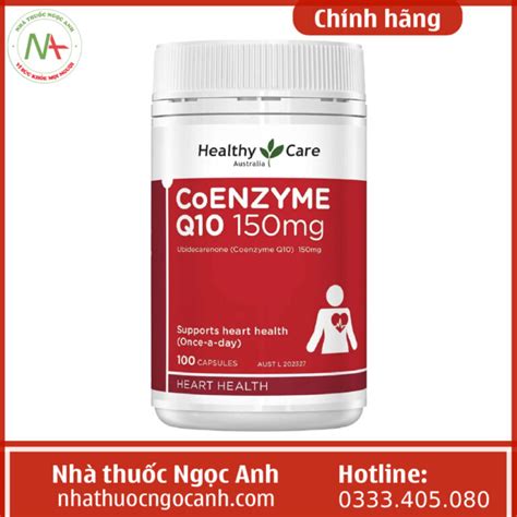 Thuốc Bổ Tim Coenzyme Q10 150mg Healthy Care 100 Viên Là Thuốc Gì Giá